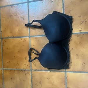 Aerie Sunnie Black Push-up Bra with Adjustable Straps